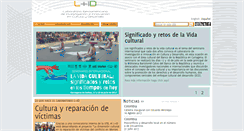 Desktop Screenshot of desarrolloycultura.net
